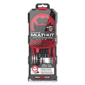 Real Avid Gun Boss .270/.280/7mm Multi-Kit Rod & Brush Set w/ Jags Patches