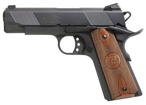Iver Johnson Arms 1911 Series 70 Pistol, Flat Serrated Steel Mainspring Housing, Hawk Matte-9, 9MM, 4.25" Barrel, 9-Round Mag