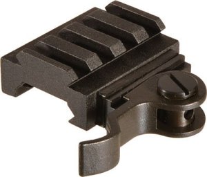 AimShot MT6117240LP QR Rail Adapter 40mm Picatinny Low Profile Black