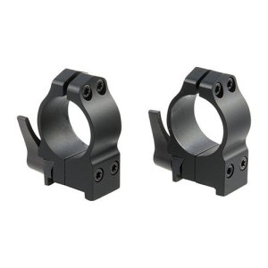 Warne 1RLM Maxima Steel Rings 1in Ruger QD Medium Matte