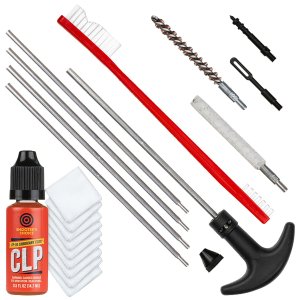 Shooter's Choice 22 Caliber Pistol Cleaning Kit with Brass Components