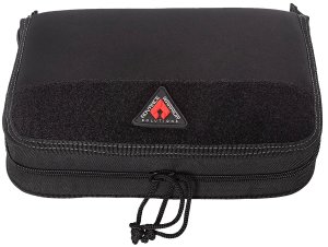 Advance Warrior Solutions SPC9 Single Pistol Case 9.5" Black Soft Fabric