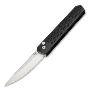 Boker 01BO473 Auto Knife 3.3 Satin Drop Point Blade