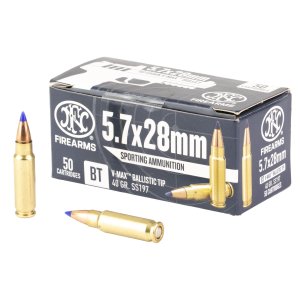 FN SS197SR Handgun Ammunition 5.7x28mm 40Gr V-Max