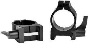 Warne 200LM Maxima Matte Black 1" Low Quick Detach Vertical Rings