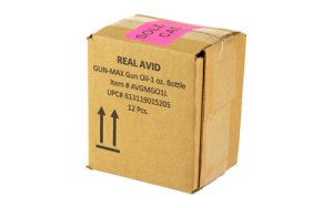 Real Avid Gun Max Oil 1oz 12-Pack PDQ Multipurpose Lubricant