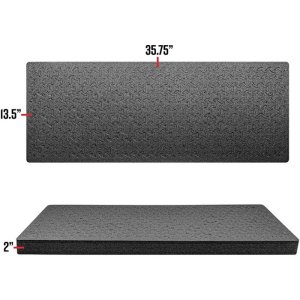 EYLAR RAGAR CROSSLINK FOAM INSERT 35.75"X13.5" FOR HARD RIFLE CASE