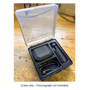 MTM Case-Gard Chronograph Case Black with Clear Lid CCXERO