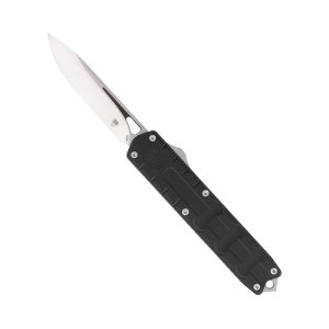 CobraTec Knives Enforcer Black 3.25 In M390 Drop Point CTEBLKM390DNS