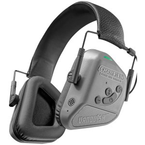 Champion Targets Vanquish Pro Elite Muff 40982 Black Gray Bluetooth Earmuff