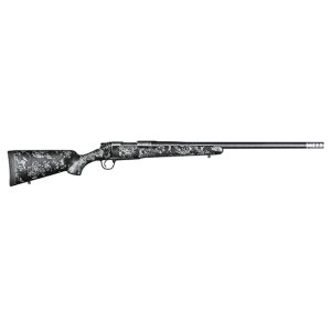 Christensen Arms 8010614500 Ridgeline FFT Lightweight Rifle, 28 Nosler, 22" Carbon Fiber Wrapped Barrel, Stainless Steel Finish, Black/Gray Stock