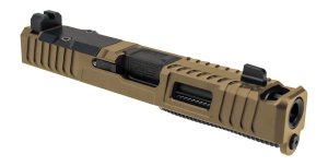 Zaffiri G19 Slide FDE Optics Ready RMR Cut Glock 19