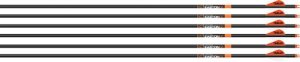 Easton 829467 Arrow 6.5mm Bowhunter 300 with 2" Bully Vanes 6-Pack