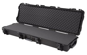 Nanuk 995S010BK0A0 Black Waterproof Rifle Case with Foam Padding