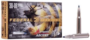 Federal Premium Terminal Ascent 30-06 Springfield 175 Grain 20 Rounds