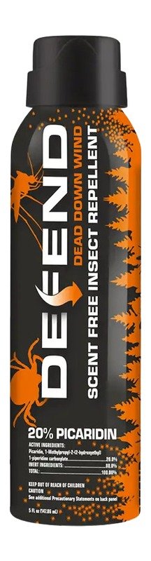 Dead Down Wind Defend Picaridin Spray 5oz Insect Repellent