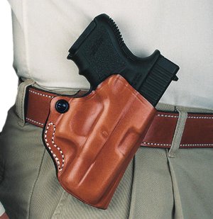 DeSantis Mini Scabbard RH Leather Holster for Kimber Micro 9mm