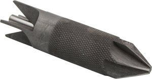 Hornady Lock-N-Load Deluxe 4-Blade Chamfer/Deburring Tool Silver Steel
