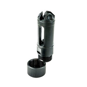 Faxon FFMD9MMPFHSQPQ 9mm Ported Flash Hider Black