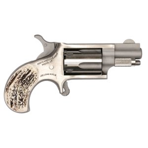 North American Arms NAA-22LR-GSTG Mini-Revolver 22LR 1 1/8" Staglite Grip