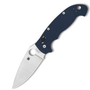 Spyderco C95GPCBL2 Manix 2 XL Cobalt Blue G-10 CPM SPY27 Knife