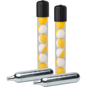 Security Equipment SPINERTR01 14 Inert Projectiles 2 CO2 Cartridges