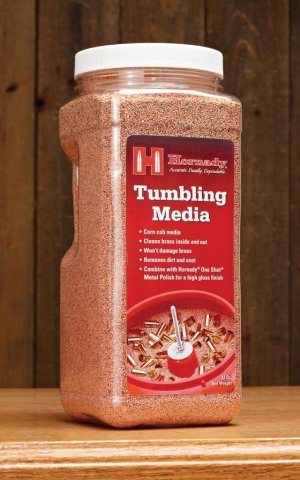 Hornady 050303 One Shot Tumbler Media 76 oz Ground Corn Cob
