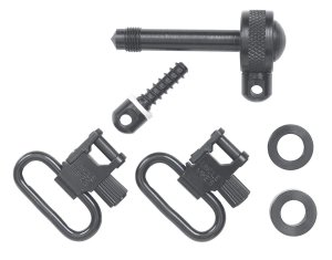 Uncle Mike's 11712 Quick Detach Swivel Remington 7400 1 inch Steel Matte Bl