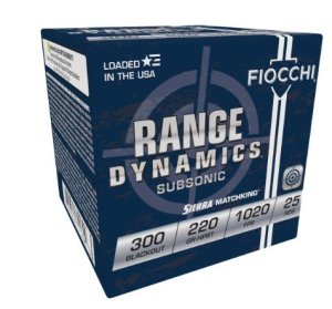 Fiocchi 300BLKMB Extrema 300 Blackout 220 Gr BTHP 25