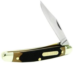 Old Timer 1179228 Trapper Lockblade Knife 3-7/8 In High Carbon Steel Blade