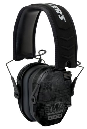 WLKR Razor Slim Electronic Muff 23 dB Typhoon Camo/Black