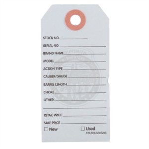 Brownells Gun Price Tags Light Blue 500 Pack