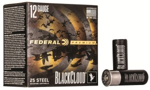 Federal PWBX1473 Black Cloud FS 12Gauge 2.75" 1 1/8oz 3Shot 25 Per...