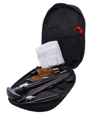 KleenBore KB3G Tactical Kit .223 Rem 5.56 NATO 9mm 12 Gauge Bronze Nylon
