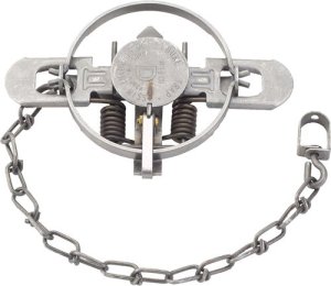 Duke Traps 0470 #1 1/2 Coil Spring Trap, Steel, Case of 12