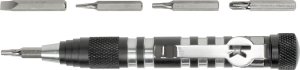 Kershaw TXTOOL 280 Silver/Gray Aluminum Steel Bits 4.8in Length 1.1oz