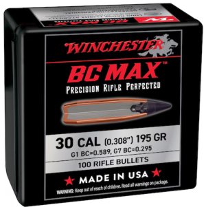 Winchester WB30BC195 30Cal 195Gr Premium Reloading Bullets
