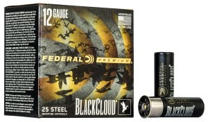 Federal Premium Black Cloud FS 12 Gauge 3 In 1.25 oz #1 Steel 25 Rounds