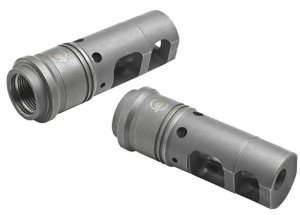 SureFire SFMB-762-5/8-24 Muzzle Brake 7.62mm 2.66in Black Stainless Steel