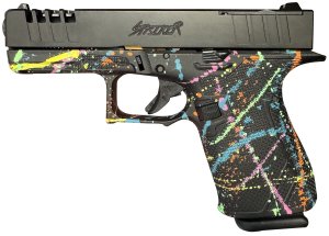 Great Lakes Firearms GL19SBLK Striker 9mm 15+1 4" Front/Rear...