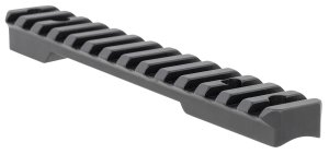 Talley PSM258763 Fierce Picatinny Rail 20 MOA Black Anodized Aluminum