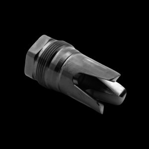 Method Dynamics 610101-B Flash Drive 3-Prong Flash Hider, 5/8x24, .465 Bore, Heat Treat, Plan-B Compatible