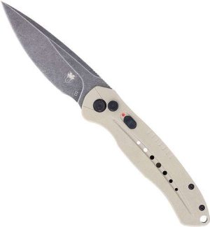 CobraTec TANDIABLOAUTO Diablo 3.5" D2 Steel Blade Tan G10 Handle