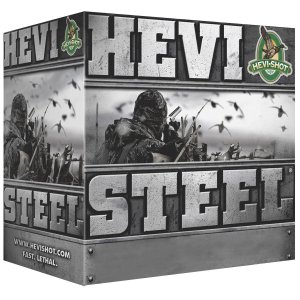HEVI-Shot HS60004 12 Gauge 3" 1 1/4oz #4 Steel Shot 25 Rounds