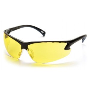 Pyramex Venture 3 Eye Protection Black/ Amber Lens
