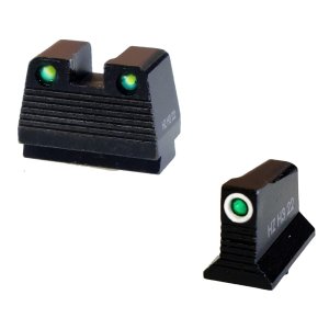 Hi-Viz GMNG21-2 N2 Co-Witness Sight Glock MOS .430" Green Tritium