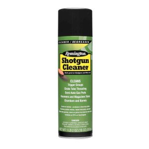 Remington 18472 Shotgun Cleaner: 18oz Aerosol Can, Carbon & Powder Residue Remover, Safe on Polymers