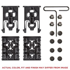 Safariland ELS-KIT1-2 Black 2 Male Female Polymer Screws Kit