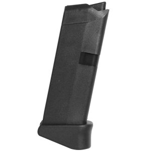 Glock Factory Model 43 Magazine 9mm Luger 6rd Black Extension