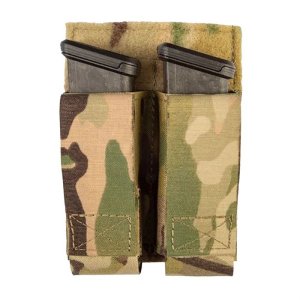 Grey Ghost Gear GTG03805 Double Pistol Mag Pouch Multicam Laminate